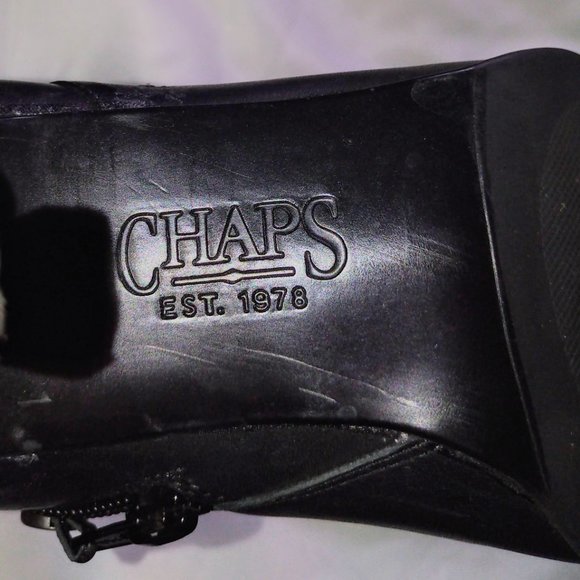 Black Leather Ankle Boots - Picture 8 of 14